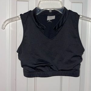 Danskin Black Half Top